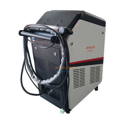 500W Paint Removal Pulsed Laser Cleaning Machine Untuk Menghilangkan Karat / noda minyak