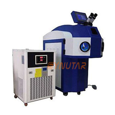 200W / 300W Perhiasan Laser Mesin Pengelasan 1064nm Laser Wavelength