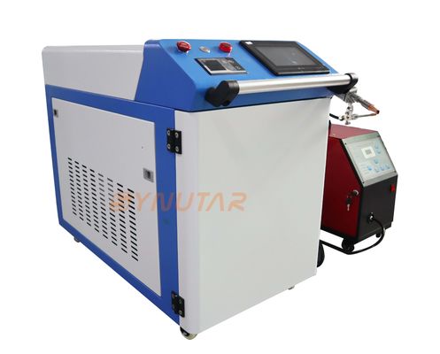 kecil Handheld Fiber Laser Welder 3000W Otomatis 3 dalam 1 Laser Mesin Las