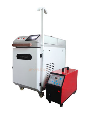 Handheld Laser Fiber Welder Perangkat Las Aluminium 2000W yang Kuat