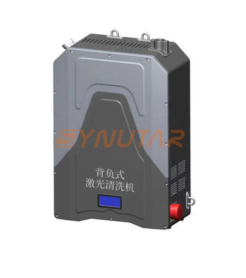 50kg Tas ransel Mesin pembersih laser portabel khusus untuk menghilangkan cat