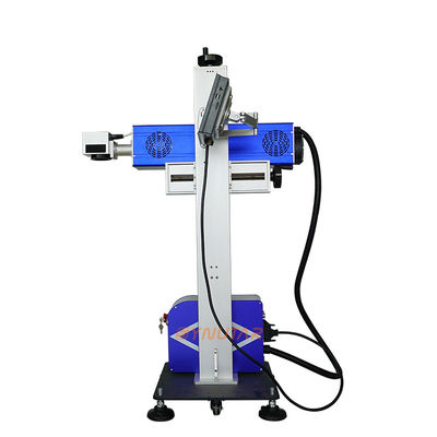 UV / CO2 Laser Metal Marking Machine Otomatis 20w Fiber Laser Marker