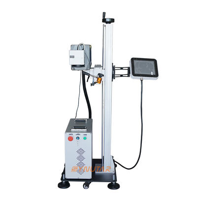Mesin penandaan laser UV 3W / 5W otomatis untuk tanggal produksi