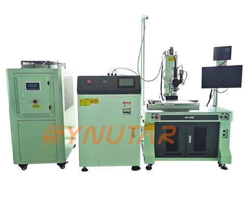 380V Otomatis Serat Laser Mesin Pengelasan Tinggi Precision YAG Laser Welder