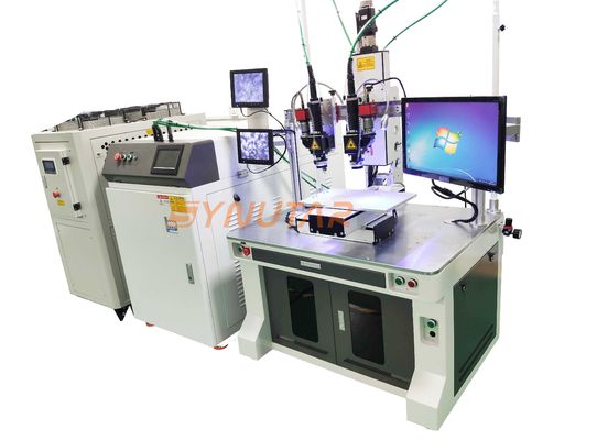 Otomatis Stainless Steel Spot Welder 600W / 500w Laser Mesin Pengelasan