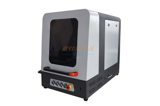 Silinder 3D Laser Marker Metal Curved 3D Laser Engraving Equipment