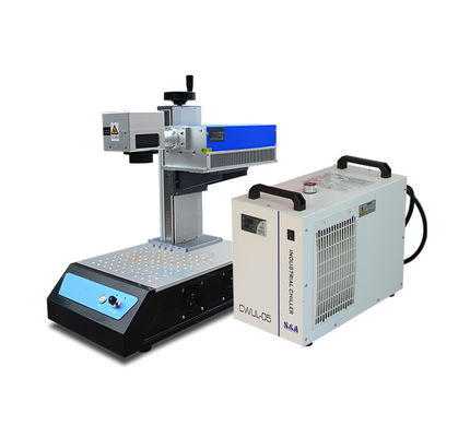 Metal UV Laser Marker 220V / 50Hz Mesin Ukiran Plastik Laser