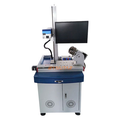 Mesin Laser Ukiran Logam 70W / 100W Ukiran Laser 3D melengkung
