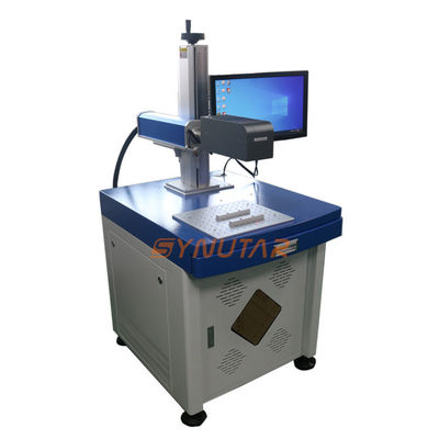 Mesin penandaan laser 3D terintegrasi Mesin ukiran laser logam industri 30W