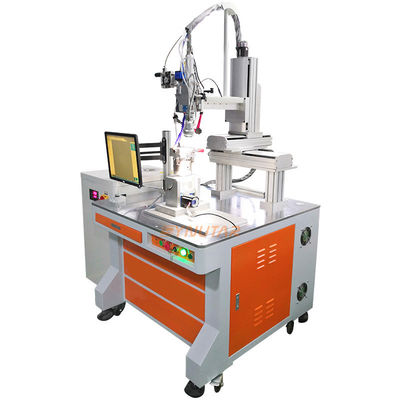Mesin las laser otomatis cepat industri 1500W untuk baterai lithium
