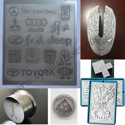 Precision 3D Laser Marking Machine 50w kecepatan tinggi Deep Engraving