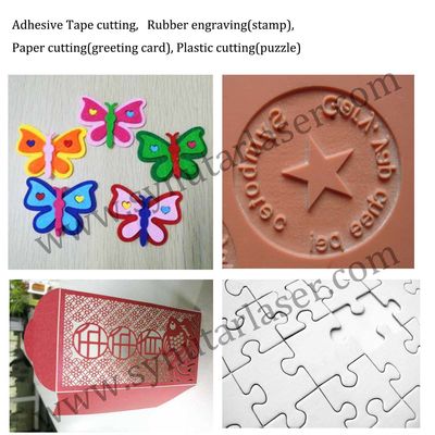 CO2 Laser Cutting Mesin Ukiran 60W / 130W / 150W Kecepatan Tinggi
