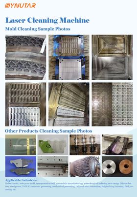 220V Mesin Pembersih Laser Pulsed Logam Posisi Presisi