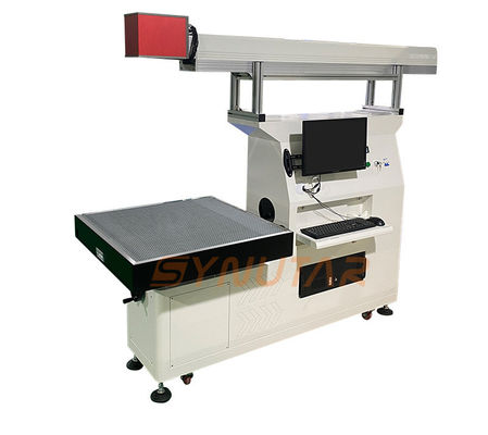Sistem pendinginan air Mesin penandaan laser CO2 1000mm*800mm*1300mm tabung laser CO2