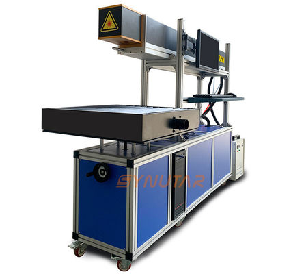 Mesin penandaan laser CO2 untuk penandaan permanen pada berbagai bahan dengan perangkat lunak EZCAD