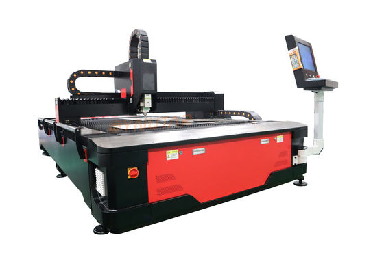 Memotong Ketebalan 0,1-25mm Mesin Pemotong Laser Logam dengan Servo Motor Drive System
