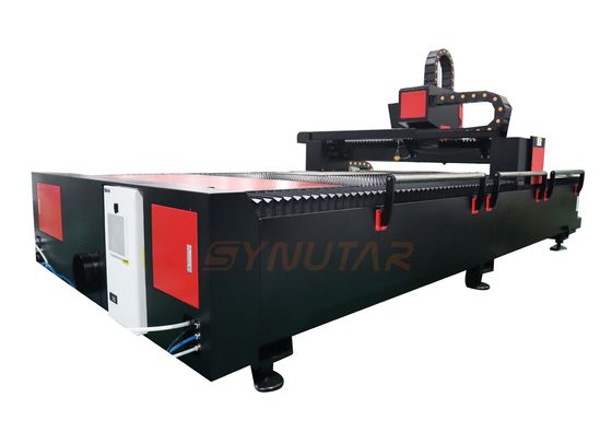 Mesin pemotong laser serat pendingin air dengan sistem kontrol Cypcut untuk pembuatan logam