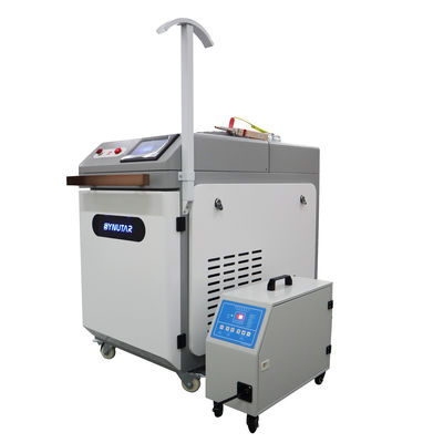 Air Dingin 1064nm M2&lt;1.2 Mesin pembersih laser genggam dengan catu daya 220V/50Hz
