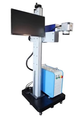 Kompak 355nm Portable UV Laser Marking Machine Dengan Air / Air Cooling