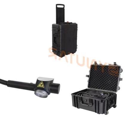 Mesin Penghapusan Kerat Laser Portable yang Kuat Teknologi Pemindaian Lini 100mm * 100mm Range