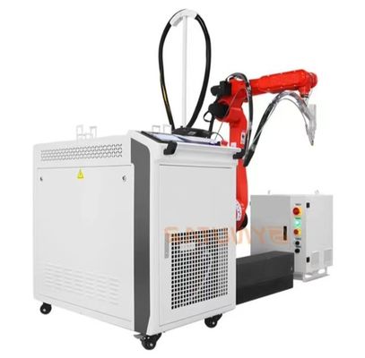 Mesin las laser cerdas dengan kecepatan tinggi dengan kedalaman las yang besar