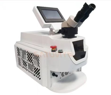 Mesin las laser perhiasan yang didinginkan dengan air untuk pengelasan mode laser presisi