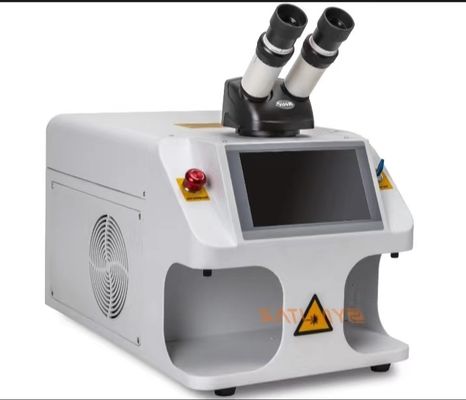 200W presisi Perhiasan Laser Mesin Pengelasan dengan 0.1-20ms Pulsa dan 1-50Hz Frekuensi Pulsa