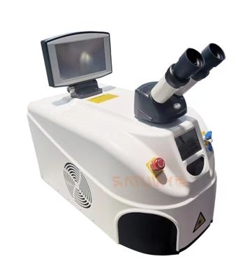 200W Perhiasan las laser dengan 2-8m / min Kecepatan 220V / 50Hz Power Supply