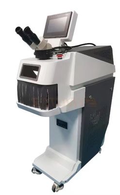 200W Precision Perhiasan Laser Mesin Pengelasan 2-8m/min Kecepatan Pengelasan Sistem pendingin air