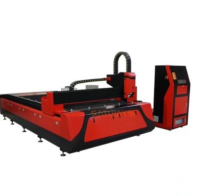 Precision Gear Rack Fiber Laser Cutting Machine dengan pendinginan air