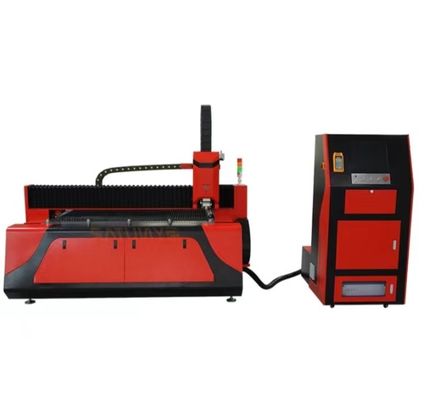 Precision Fiber Laser Metal Cutter 0.1-25mm Dingin air 10,6um Panjang gelombang