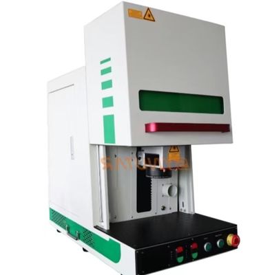 PC Control 1064nm Fiber Laser Marking Machine untuk kedalaman penandaan yang tepat 0,01-2mm