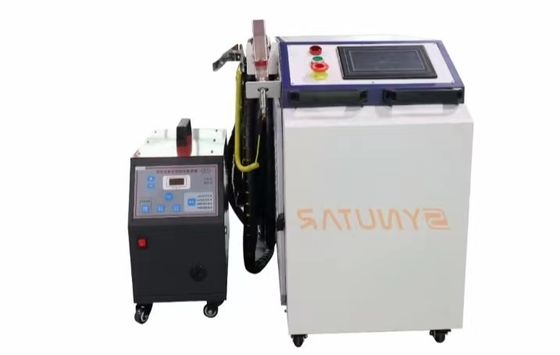 Portable Handheld Laser Welding Machine 1-50Hz Pulse Frequency Desain Ringan