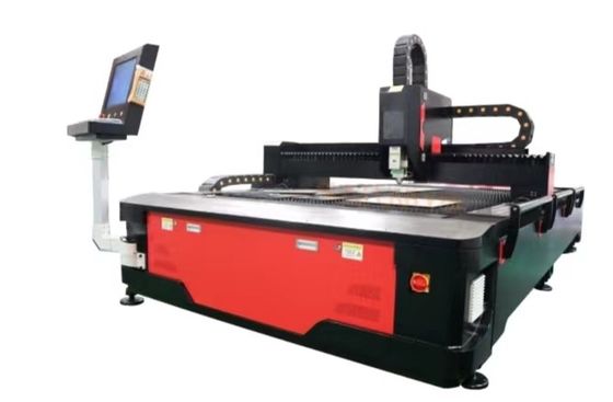 Precision 10.6um Fiber Laser Cutting Machine dengan Sistem Kontrol Cypcut - 1500*3000mm Area Kerja