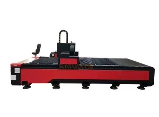 Mesin pemotong laser logam 6000W dengan kecepatan pemotongan menggunakan sistem servo motor drive