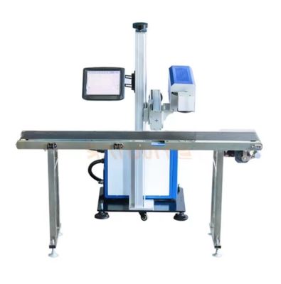 Mesin penandaan laser CO2 presisi dengan tenaga laser 100W EZCAD Software dan sistem pendinginan air