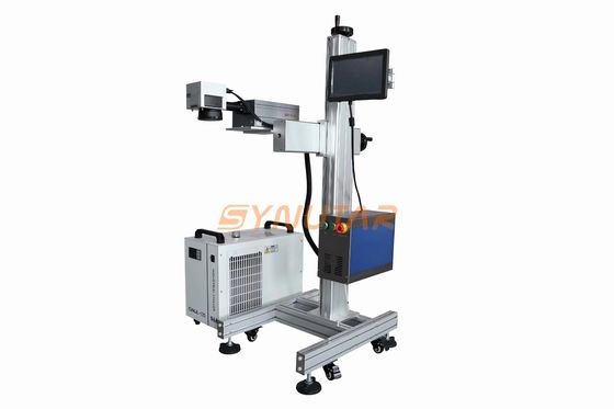 20W UV Laser Marking Machine dengan 0.01-0.3mm Marking Depth Air / Air Cooling 8000mm/s Kecepatan