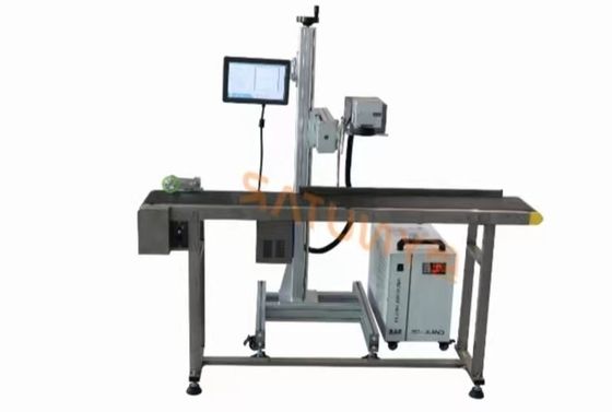 Kompak Mesin Penandaan Laser UV 355nm Dingin Udara untuk Penandaan Presisi Tinggi
