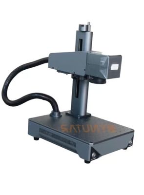 Mesin Penandaan Laser Serat 1064nm 220V/50Hz Kedalaman Penandaan 0.01-2mm Untuk Logam