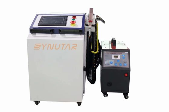 1064nm Laser Wavelength Handheld Mesin Pengelasan Dengan Pendingin Udara