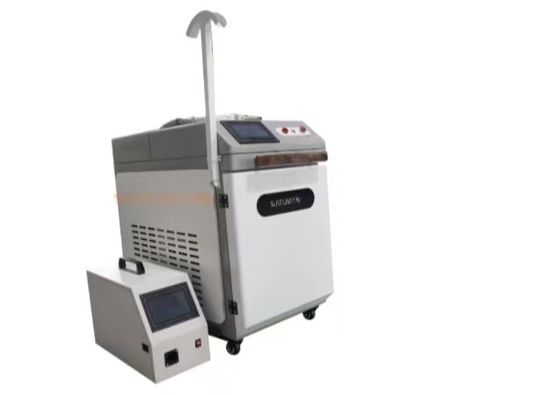 Industri 1KW 2KW Laser Mesin Pengelasan Untuk Stainless Steel 20mm kedalaman pendinginan udara
