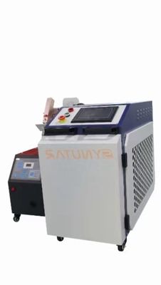0.5-5mm kedalaman kompak Handheld Laser Mesin Las