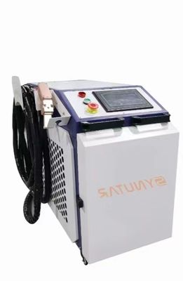 1000W-2000W Mesin Pengelasan Laser Serat Kontinyu Untuk Pengelasan Plat Logam