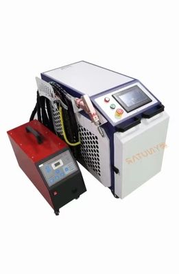 1064nm Precision Handheld Laser Welding Machine / Handheld Laser Welder Dengan Posisi ±0.02mm