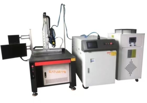 Daya dan presisi mesin las laser otomatis dengan kontrol cerdas